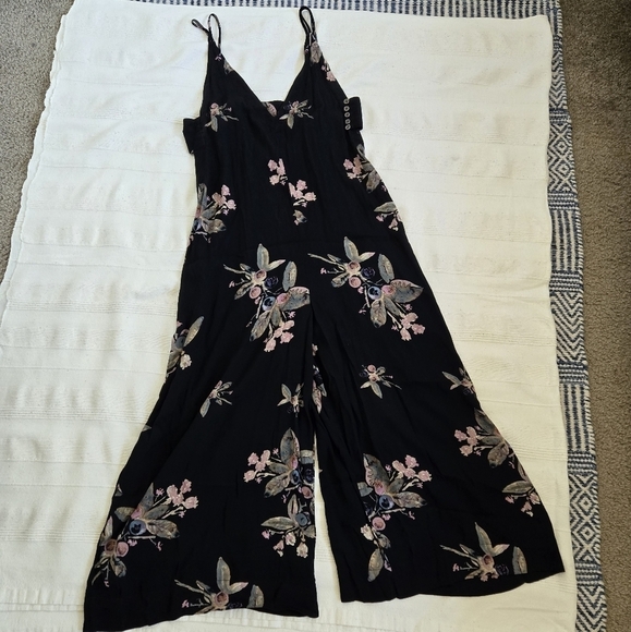 Free People Dream Big Floral Print Jumpsuit Size XS EUC - Picture 12 of 16
